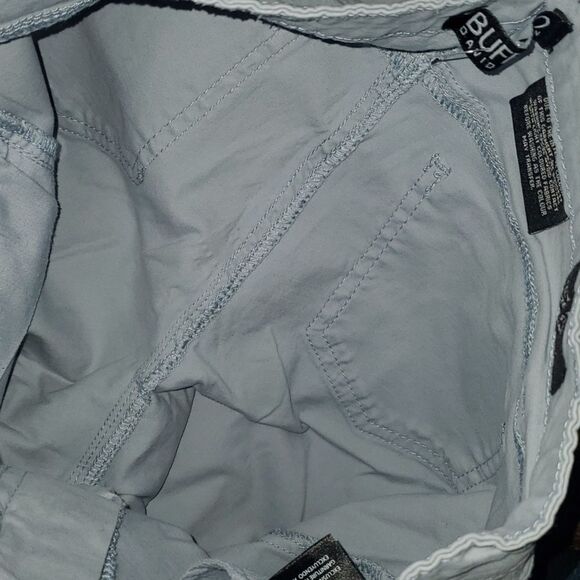 Buffalo David Bitton pants womens size 2 sky blue stretch skinny ankle grazer - Picture 5 of 12